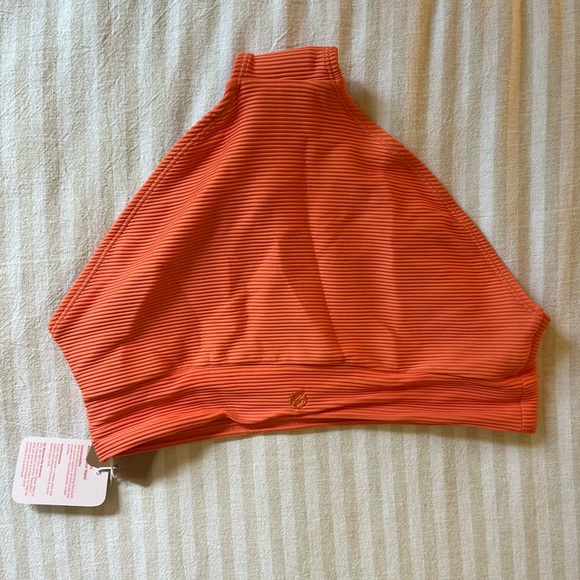 Orange Mid Rise Bikini Bottom - Picture 2 of 6